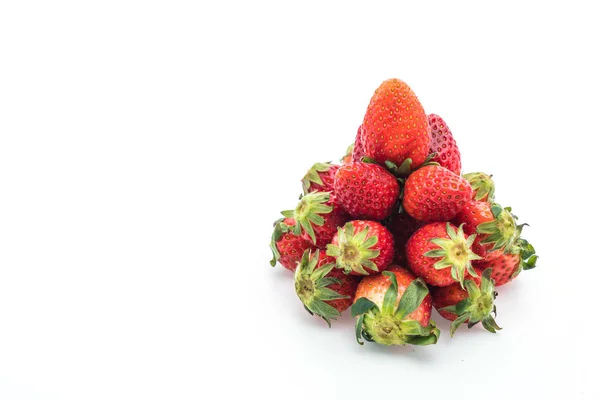 Fresh strawberry on white — Stock Photo, Image