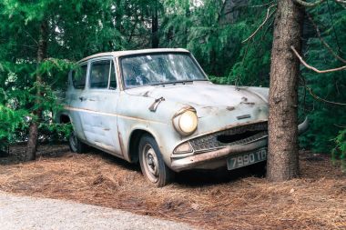Osaka, Japonya - 21 Kasım 2016: Harry Potter ve büyücü dünya