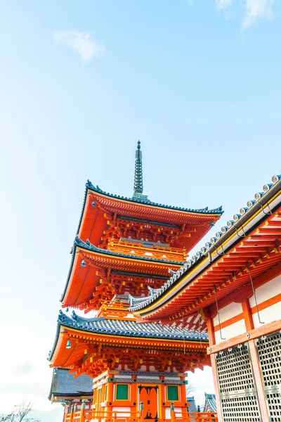 Kiyomizu-dera Tapınağı güzel mimari Kyoto,.