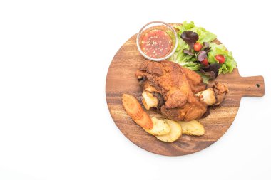 Gevrek domuz knuckle veya Alman domuz Hocks