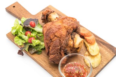 Gevrek domuz knuckle veya Alman domuz Hocks