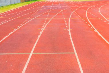 Atletizm Stadyumu koşu parkuru 