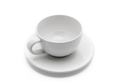 Boş beyaz kahve Kupası 