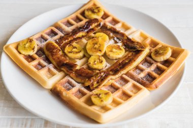  rustik tatlı muz gözleme