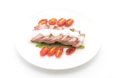 Tuna biftek salatası ile