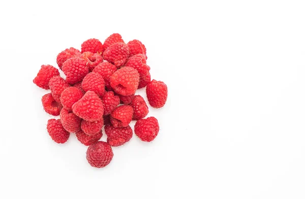 Φρέσκο rasberry σε λευκό — Φωτογραφία Αρχείου
