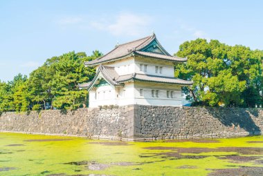 Tokyo'da bina güzel İmparatorluk Sarayı