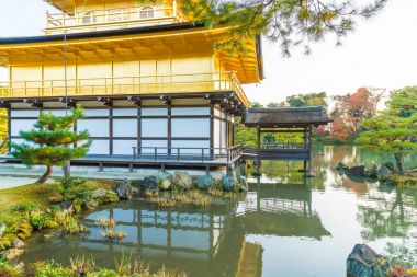 Kinkakuji Tapınağı (altın köşk güzel mimari)