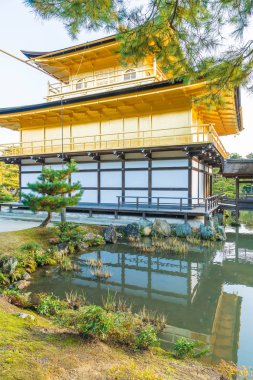 Kinkakuji Tapınağı (altın köşk güzel mimari)