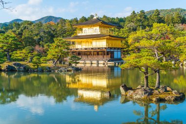 Kinkakuji Tapınağı (altın köşk güzel mimari)