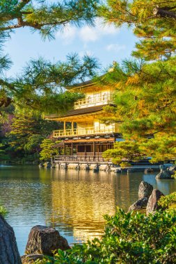Kinkakuji Tapınağı (altın köşk güzel mimari)