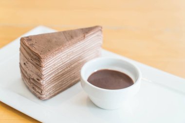 çikolatalı krep pasta