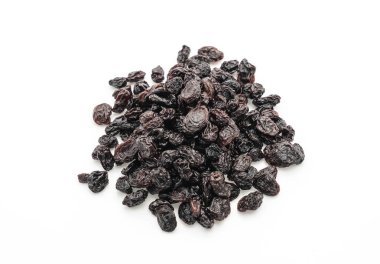 Beyaz üzerine siyah kuru üzüm