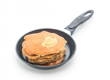 Beyaz arkaplanda krep