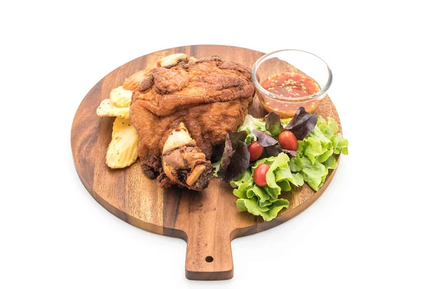 Gevrek domuz knuckle veya Alman domuz Hocks