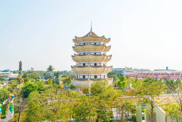 Mooie architectuur in dragon museum in Suphanburi — Stockfoto