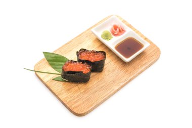 Somon Karaca nigiri suşi - Japon gıda tarzı
