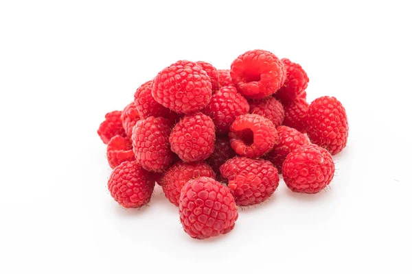 Fresh rasberry on white — Stock Photo, Image