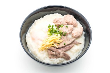  domuz eti ve yumurta ile pirinç lapası