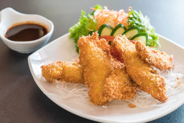 Kızarmış Balık tonkatsu sos ile