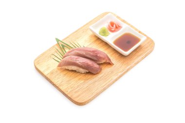  Red snapper nigiri suşi-Japon gıda tarzı