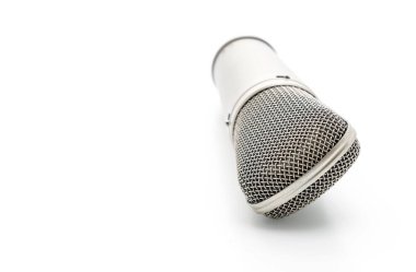 Beyaz güzel mikrofon