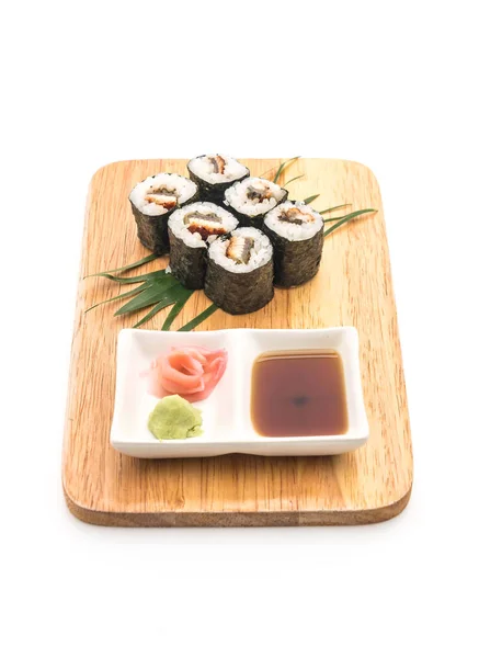Angolna maki sushi-japán élelmiszer-stílusban — Stock Fotó