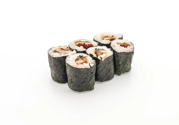 Ål maki sushi-japansk mat stil — Stockfoto