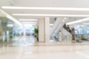 Lüks alışveriş merkezinde soyut bulanıklık