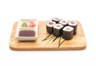  Red snapper maki sushi-Japon gıda tarzı