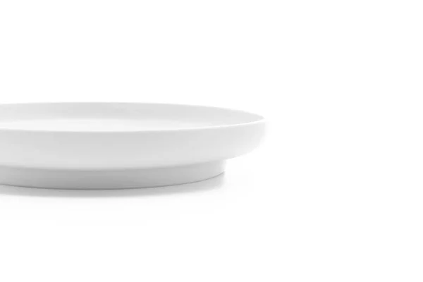 White plate on white — Stock Photo, Image