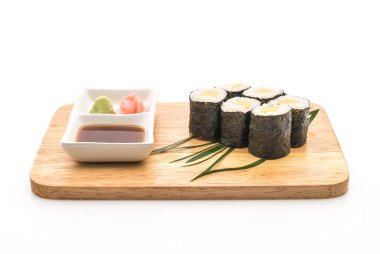 tatlı yumurta maki (tamago) - Japon gıda tarzı