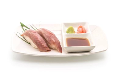  Red snapper nigiri suşi-Japon gıda tarzı