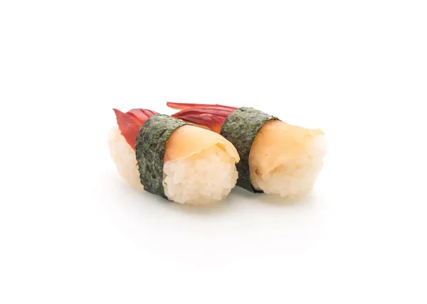 スティンプソン ホッキ貝 (ホッキガイ) 握り寿司 - 和食 s — ストック写真