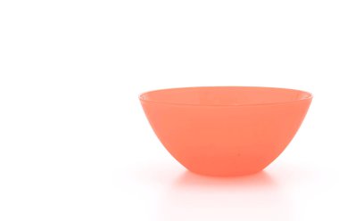 kırmızı plastik kase