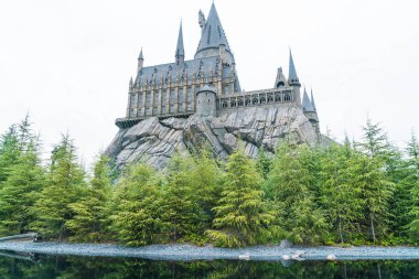 Osaka, Japonya - 21 Kasım 2016: Harry Potter ve büyücü dünya