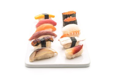 karışık sushi nigiri - Japon gıda tarzı