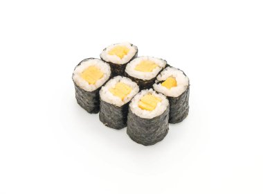 tatlı yumurta maki (tamago) - Japon gıda tarzı