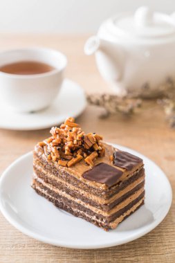 Kahveli kurabiye kek