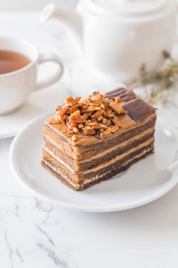 Kahveli kurabiye kek