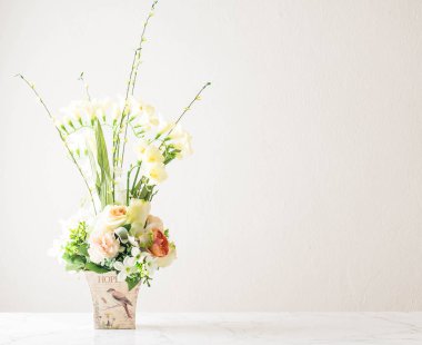 Güzel bir buket çiçek