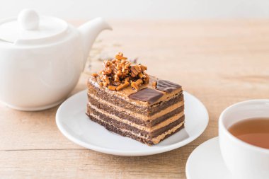 Kahveli kurabiye kek