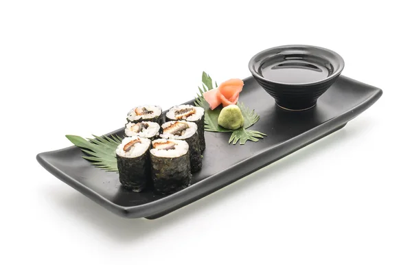 Angolna maki sushi-japán élelmiszer-stílusban — Stock Fotó