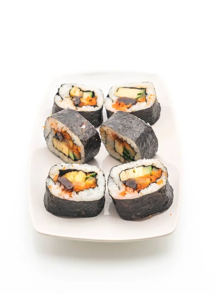 Sushi roll - styl japonské jídlo — Stock fotografie