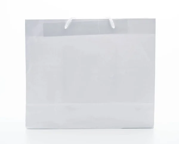 Bevásárló táska, fehér — Stock Fotó