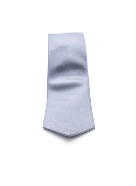 Krásná šedá kravata — Stock fotografie