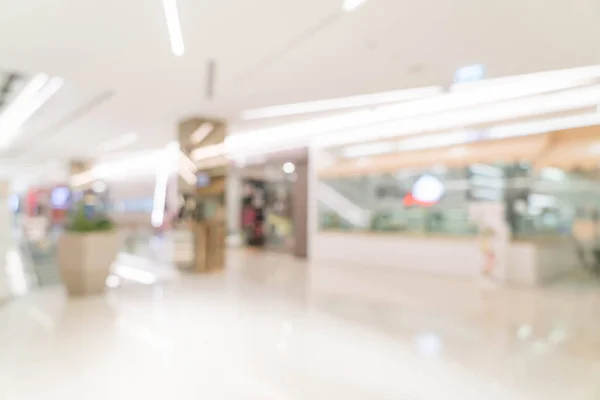 Loja de varejo borrão abstrato no shopping de luxo — Fotografia de Stock