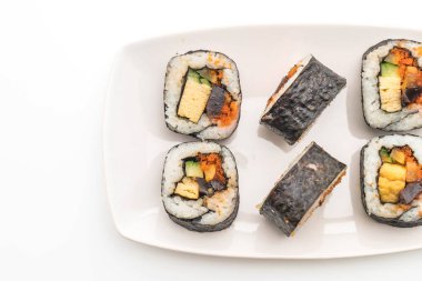 suşi roll - Japon gıda tarzı