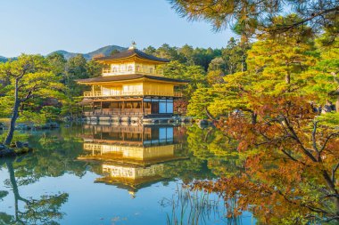 Kinkakuji Tapınağı (altın köşk güzel mimari)