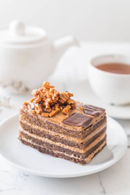 Kahveli kurabiye kek